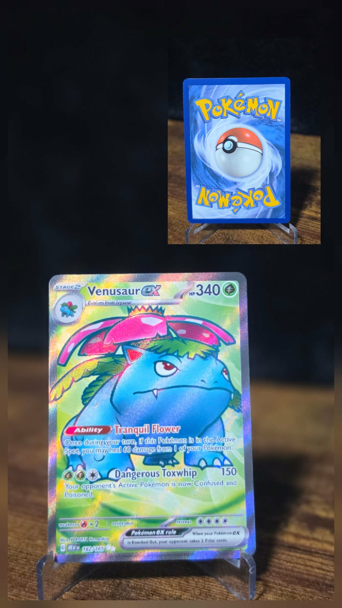 Scarlet & Violet: 151 Ultra Rare Venusaur EX (182/165)