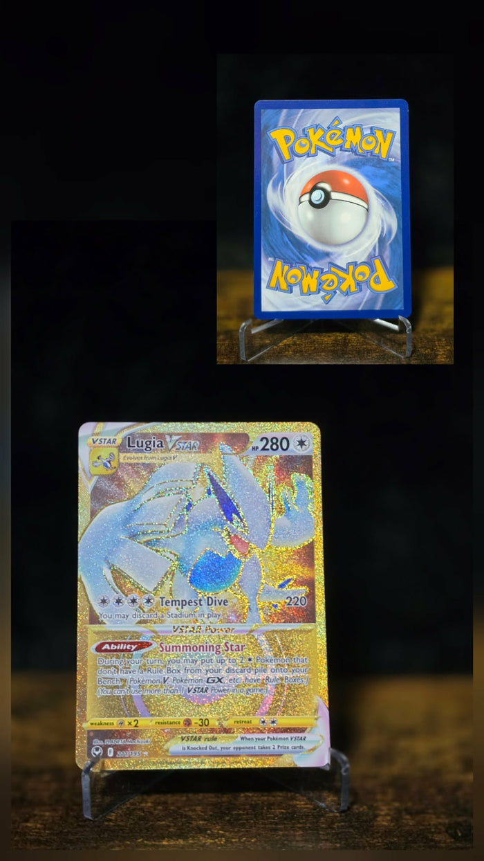 Sword & Shield- Silver Tempest Secret Rare Lugia VSTAR (211/195)