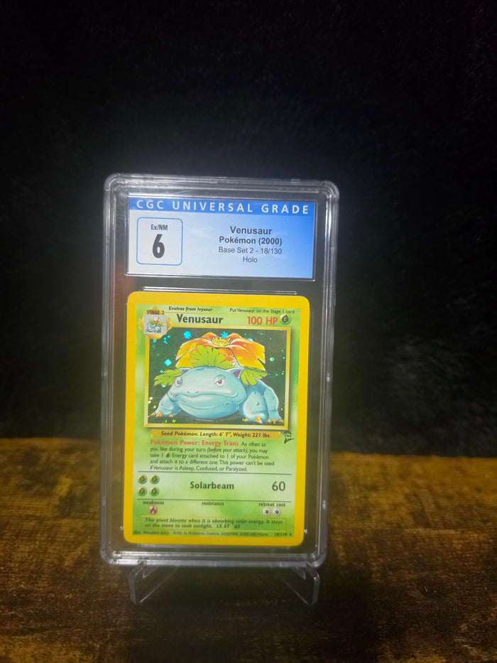 CGC 6 Venusaur base set 2
