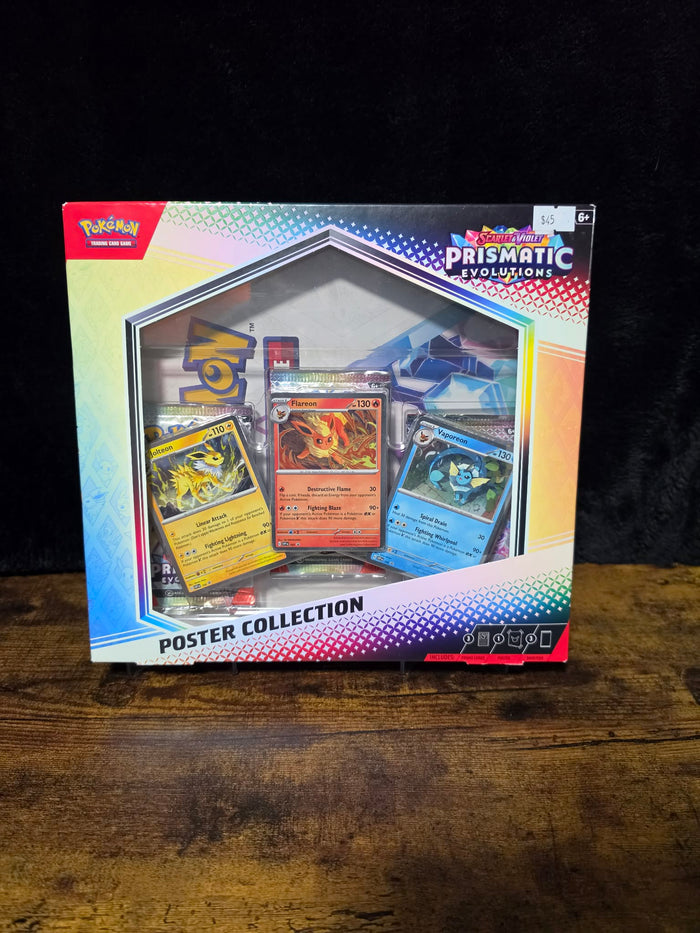 Pokémon Prismatic Evolutions Poster Collection