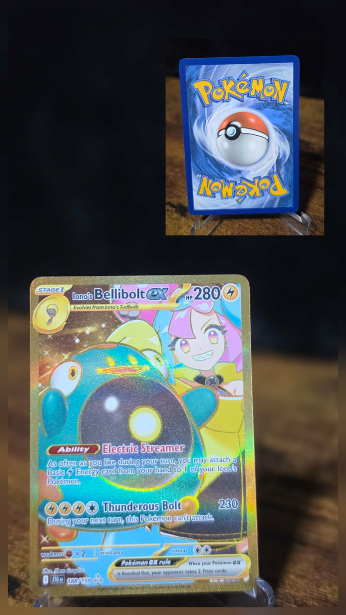 Journey Together Hyper Rare Iono’s Bellibolt EX (188/159)