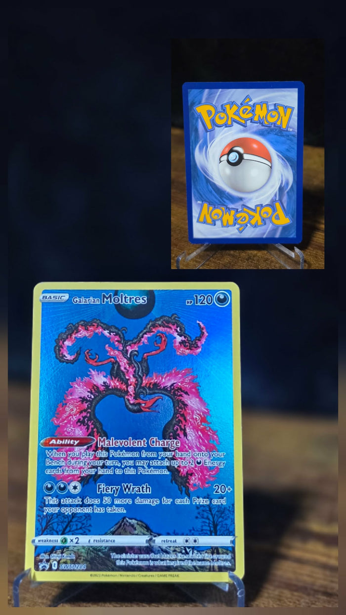 Crown Zenith Black Star Promo Galarian Moltres (SWSH284)