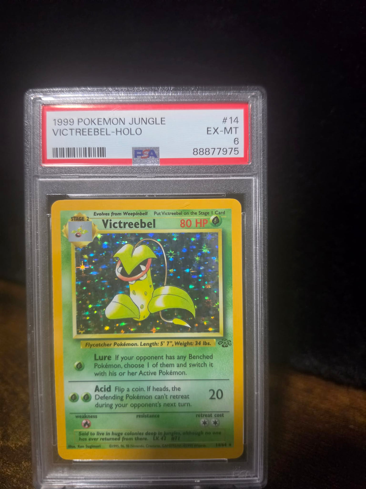 PSA 6 Victreebel Holo
