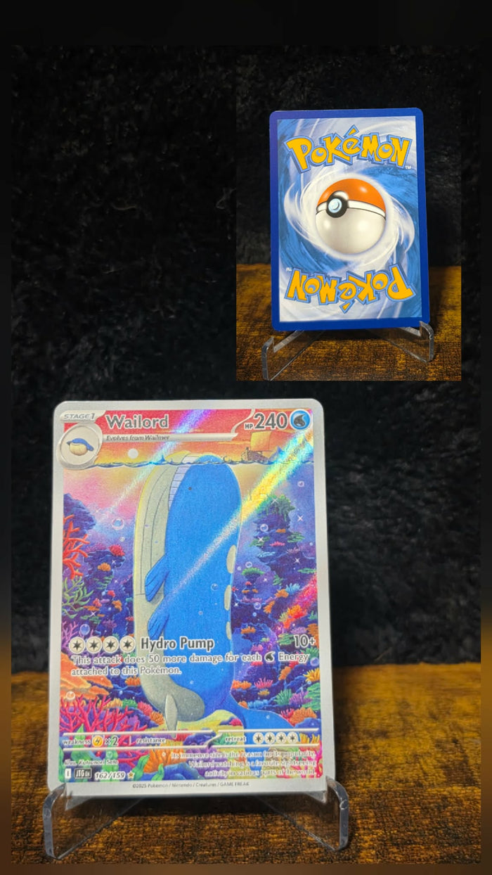 Scarlet & Violet- Journey Together Illustration Rare Wailord (162/159)