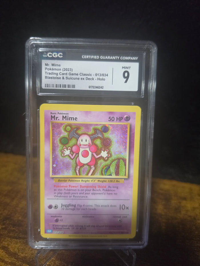 CGC 9 Mr. Mime