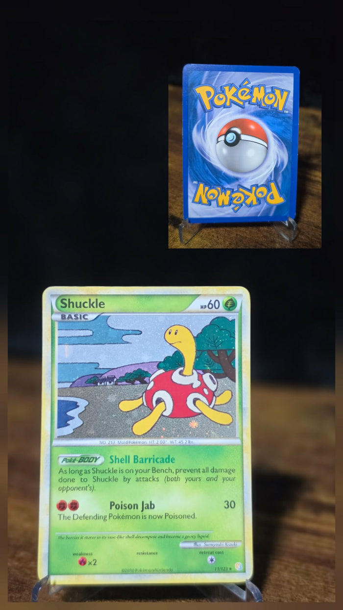 HeartGold & SoulSilver Holo Rare Shuckle (11/123)