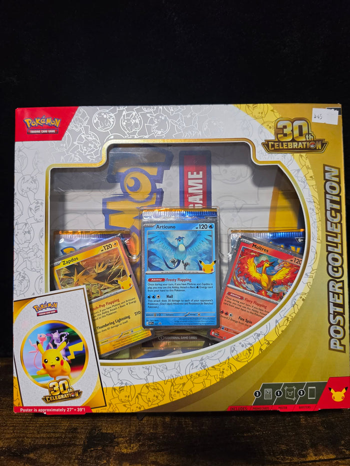 Pokémon 30th Celebration poster collection