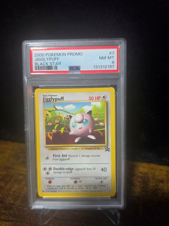 PSA 8 Blackstar Promo Jigglypuff